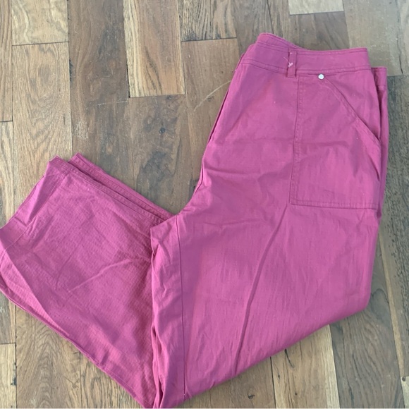 Denim & Co Purple Cotton/Spandex Pants Size 1X - Picture 5 of 10